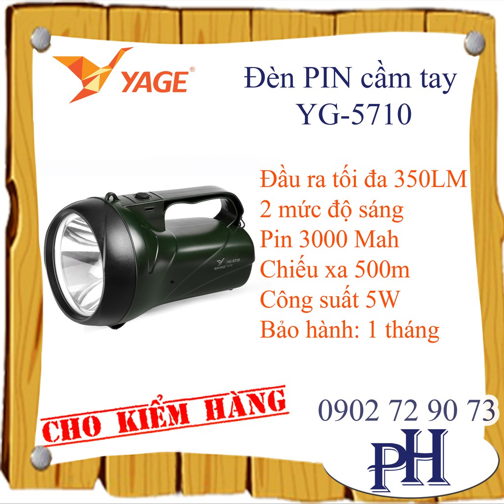 Đèn PIN cầm tay  YG-5710