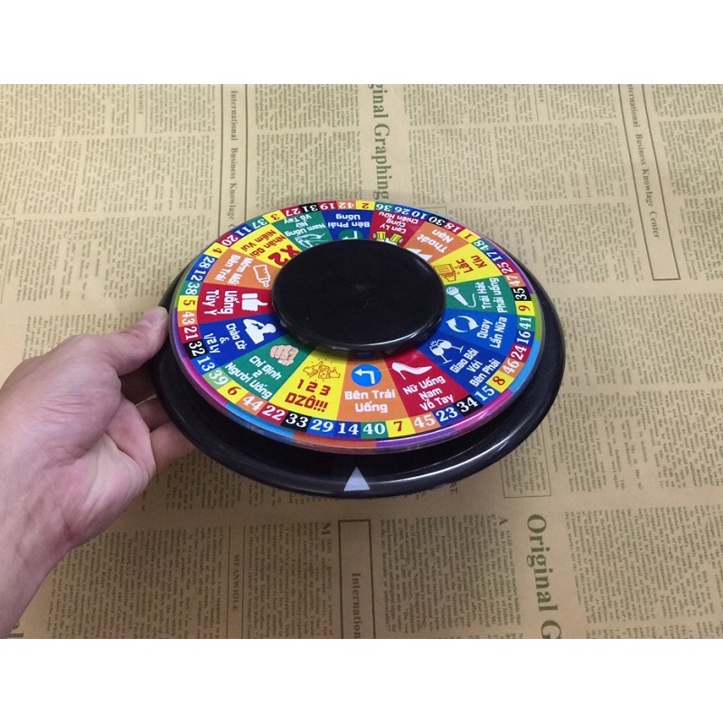 Vòng xoay ăn nhậu 16 câu Tiếng Việt , trục bi quay siêu êm