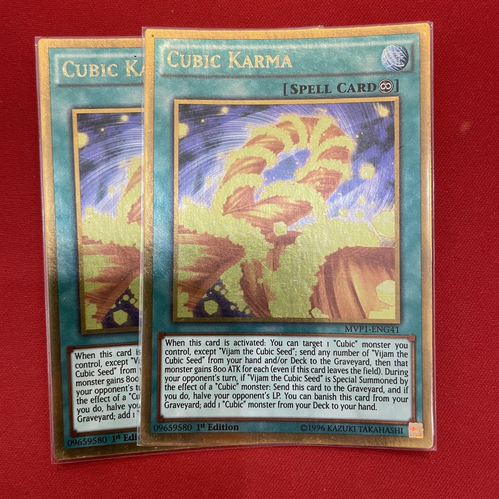 [JP][Thẻ Bài Yugioh Chính Hãng] Cubic Karma