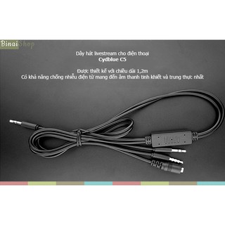 Dây hát Live Stream cho điện thoại Cydblues C5