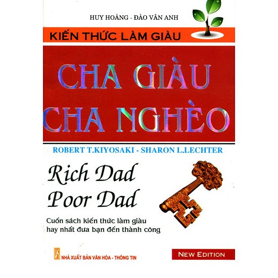 Sách - Kiến Thức Làm Giàu - Cha Giàu Cha Nghèo