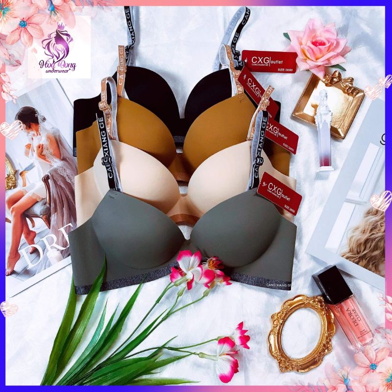 Áo Ngực Su Non Nâng Bàn Tay 2,5CM - đẩy ngực, tạo khe cực chuẩn dáng không lo trơn trượt