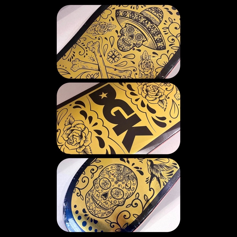 Mặt Ván Trượt Skateboard Cao Cấp Mỹ - DGK CALAVERAS DECK FOIL