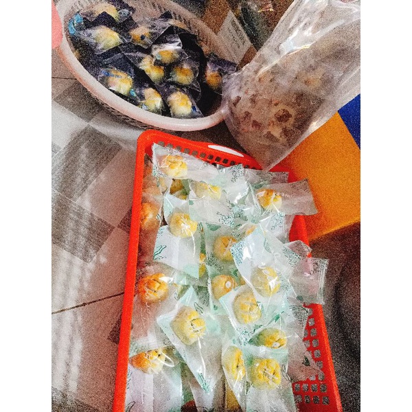 1kg Bánh dứa đóng túi xinh xắn làm quà tặng