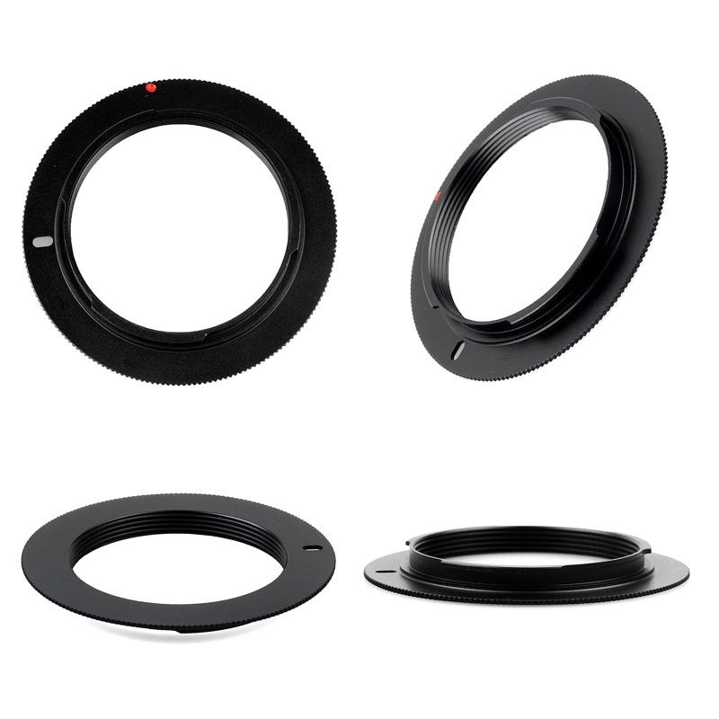 Phụ Kiện Vòng Hợp Kim Nhôm M42-EOS Thay Thế Cho Máy Ảnh EOSM M2 M3 M5 M10 M100 M6 M50