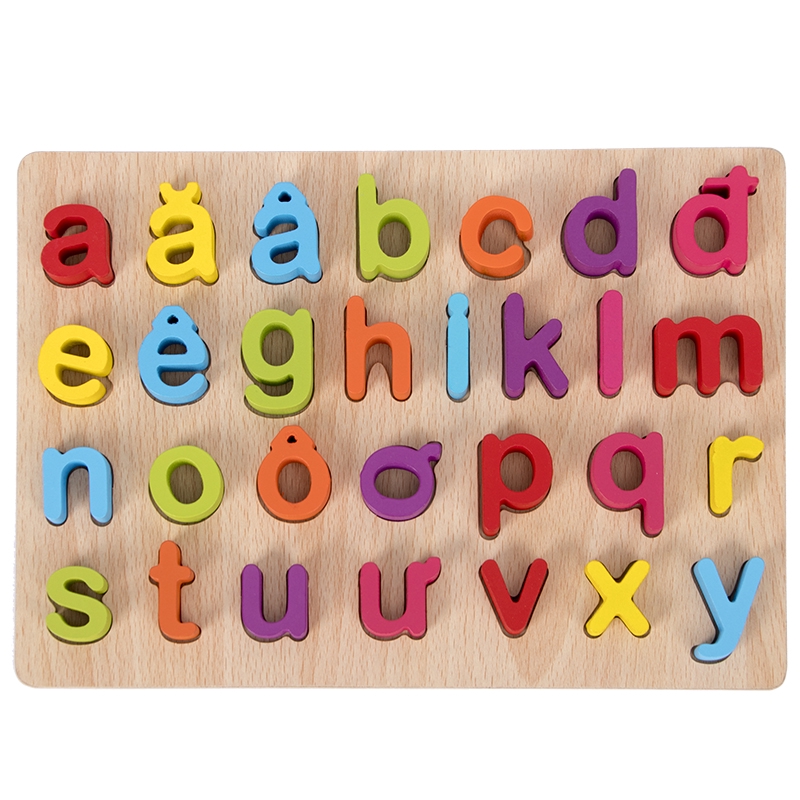 bảng chữ cái tiếng việt đồ chơi bằng gỗ trí tuệ dành cho bé yêu