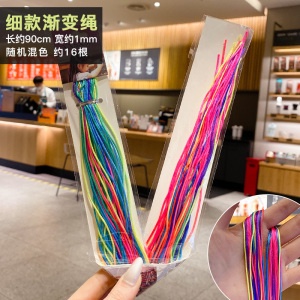 Dây Cột Tóc Nhiều Màu Sắc Phong Cách Hàn Quốc