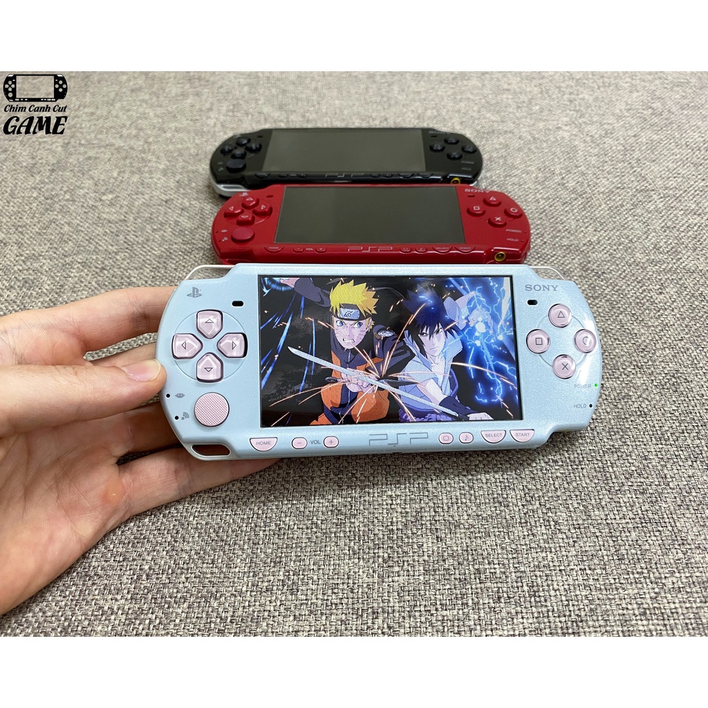 Máy PSP 2000 (Miễn phí cài Game, Phụ kiện đầy đủ)