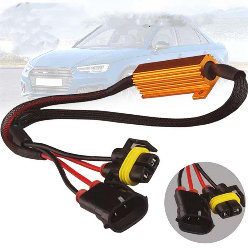 Bộ Giải Mã Điện Trở DRL 12V Cảnh Báo Đèn Pha LED Chống Sương Mù Cho Xe Hơi