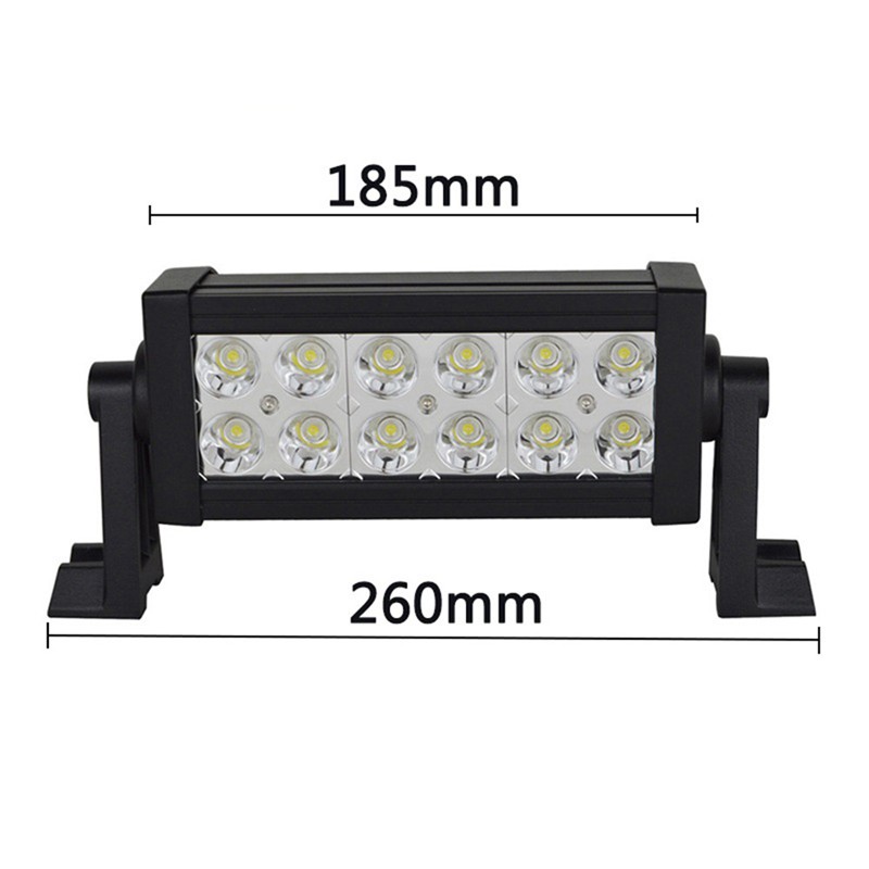 High Quality LED Light Bar 2PCS 7.5 Inch 36W Spot Led Fog Lights for Jeep Ford