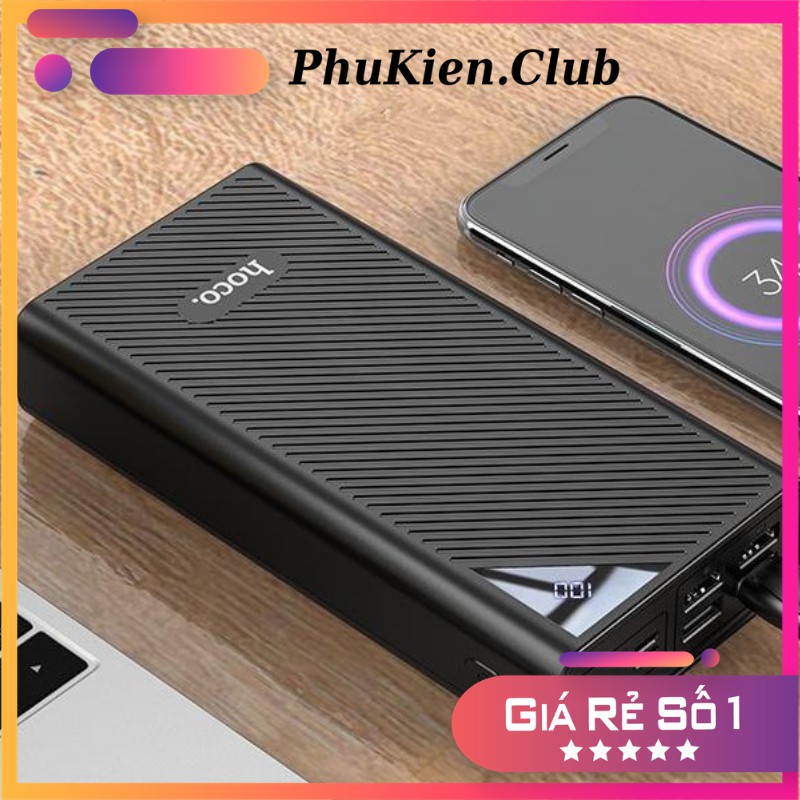 [Mã 153ELSALE2 giảm 7% đơn 300K] Sạc Pin Dự Phòng Hoco DB04 - Dung Lượng 30.000 mAh - Hàng Chính Hãng