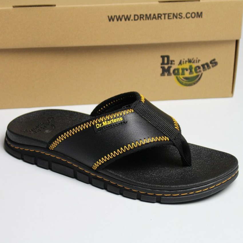 Dép Da Nam Quai Kẹp Dr Martens Athens Thong Thailan Da Bò Đế Doctor Full Box Dr6