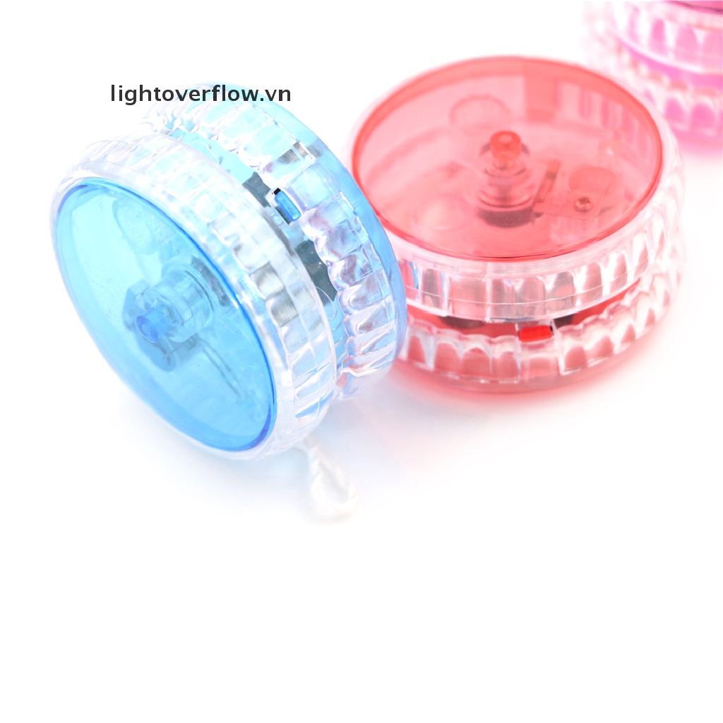 [lightoverflow] Đồ Chơi YoYo Có Đèn LED Nhấp Nháy Tốc Độ Cao Cho Tiệc Trẻ Em