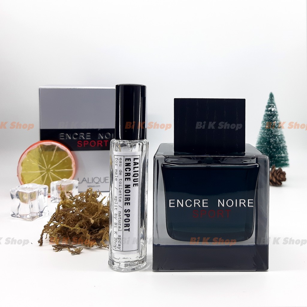 Bi K Shop - Nước hoa nam Encre Noire Sport của hãng LALIQUE [Mẩu thử]