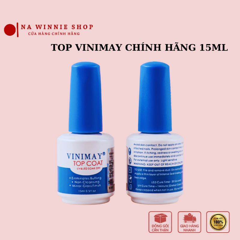 Base Top Vinimay, Cứng móng, Kiềm dầu, Top giọt sương, Top lì, Top loang, Sơn base và top vinimay chính hãng