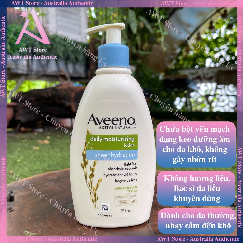 Kem dưỡng thể , dưỡng ẩm Aveeno Daily Moistuzing Lotion 354ml