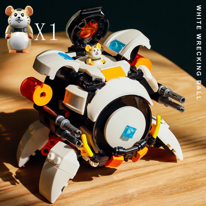 Đồ Chơi Lắp Ráp Kiểu LEGO Mô Hình Wrecking Ball Hamster Mech Robot 12in1 Với 227 Mảnh Ghép