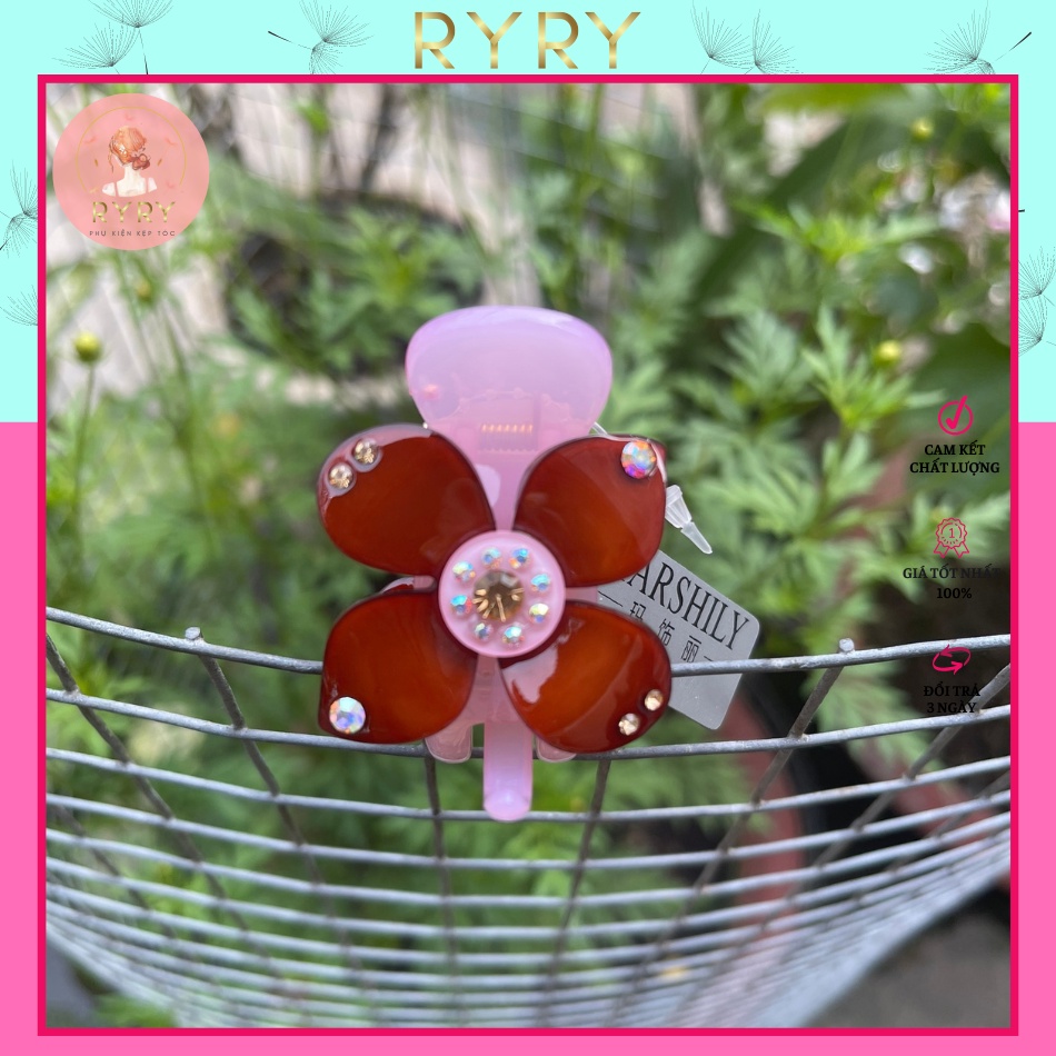 Kẹp Càng Cua Hoa 4 Cánh Xinh Xắn Loại Cao Cấp