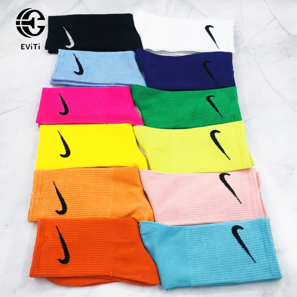 Tất -Vớ cao cổ Nii.Ke nhiều màu sắc trẻ trung - hottrend dễ phối đồ,hợp thời trang phù hợp cho cả nam và nữ