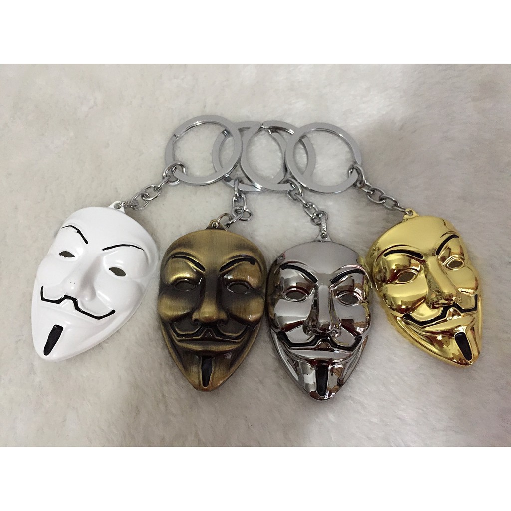 Móc Khóa Mặt Nạ Anonymous
