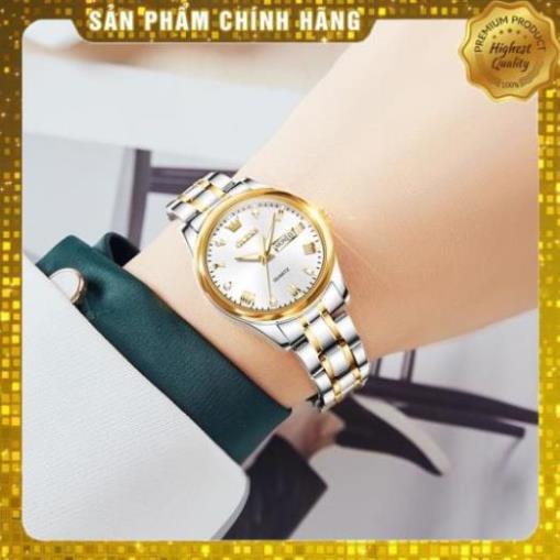 [HÀNG CHUẨN AUTH] Đồng hồ nữ Đeo Tay  OLEVS 5563 Chống Thấm Nước Bằng dây đeo Thép Không Gỉ Thời Trang