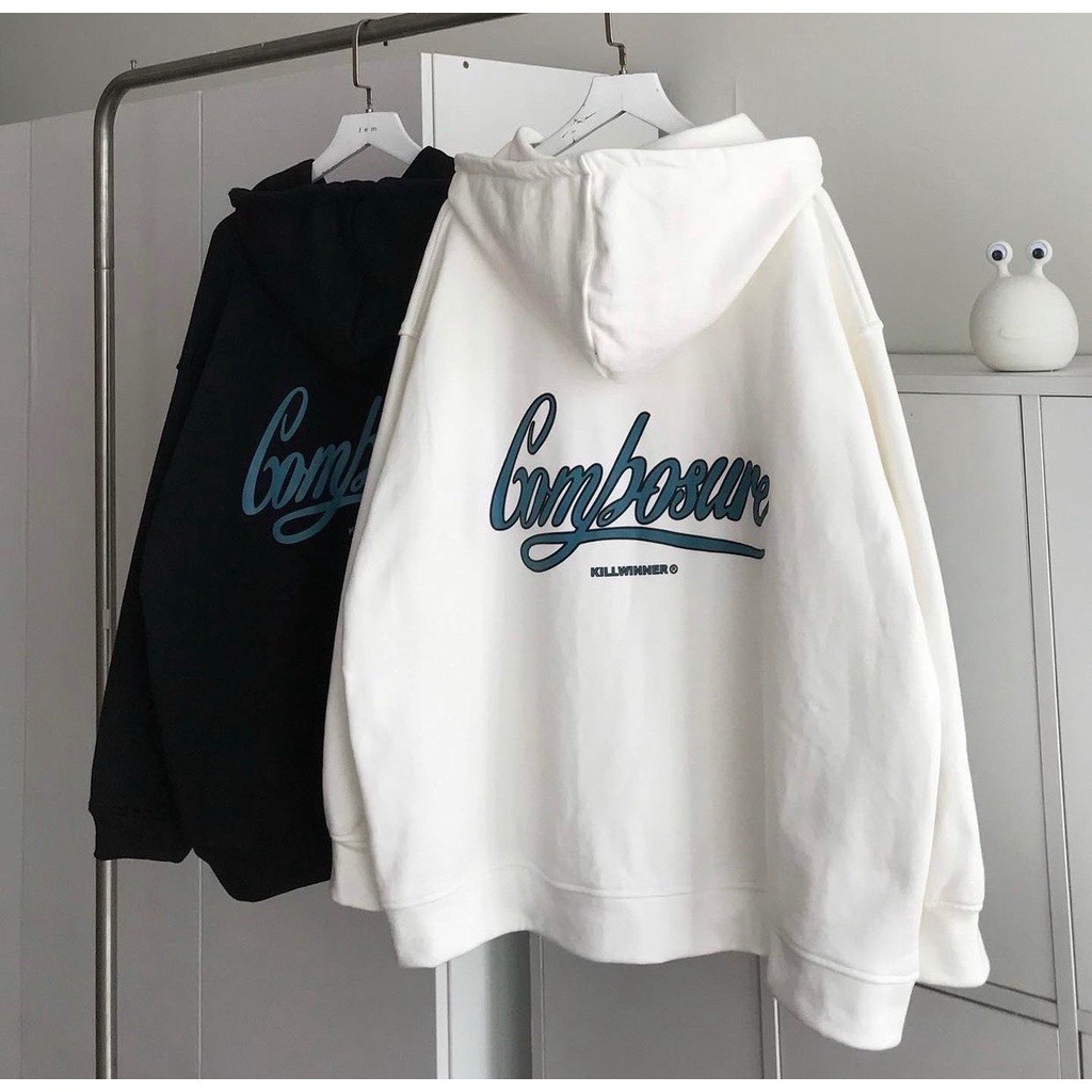 Áo Khoác Hoodie nữ Zip Nỉ Ngoại form rộng tay bồng kiểu trẻ trung năng Động