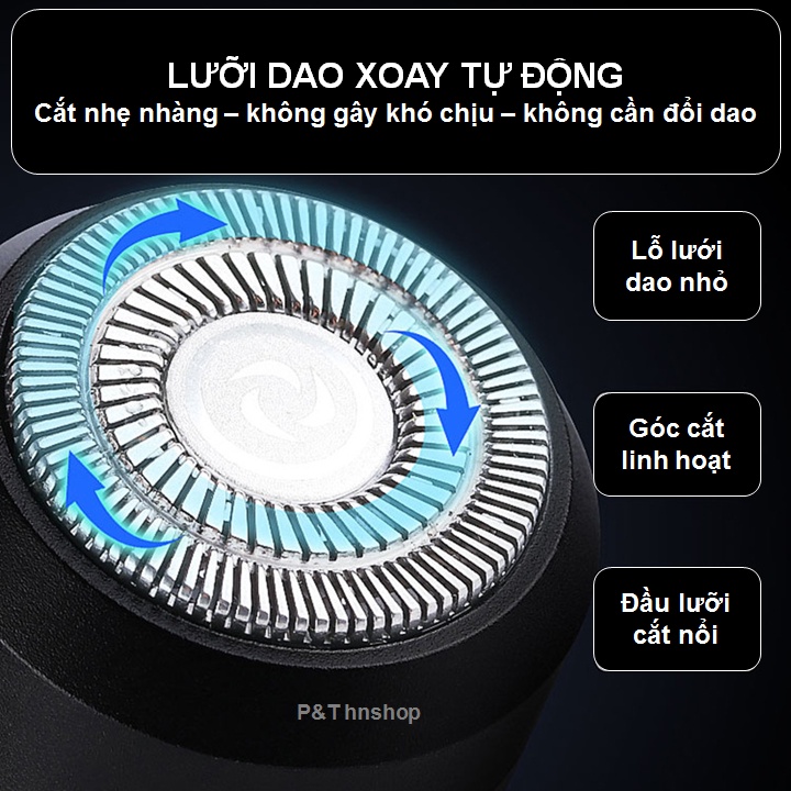 Máy Cạo Râu Mini Cao Cấp NM-10 – Tặng Túi Đựng Xịn Sò