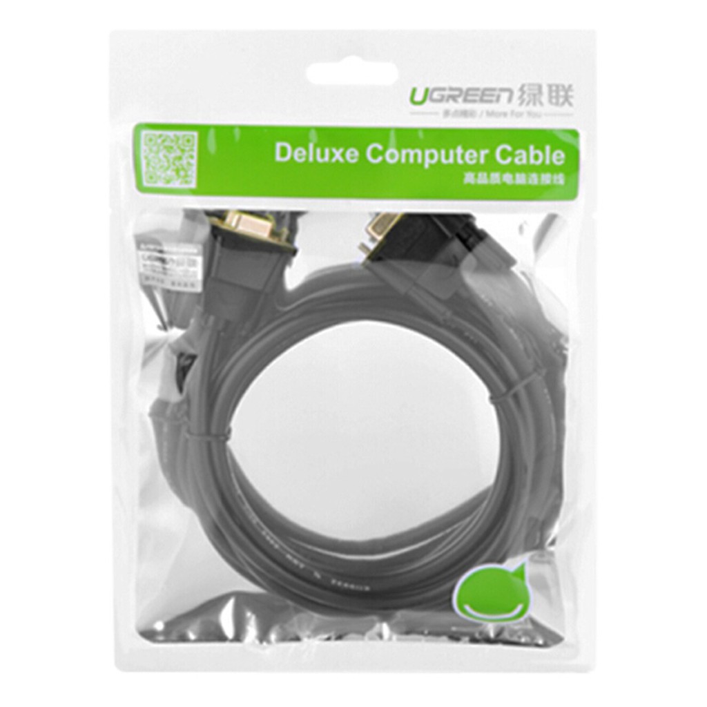 Cáp RS232 adapter cable male to femaleUgreen dài 2m 3m - Hàng Chính Hãng