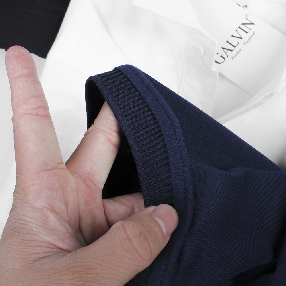 Áo polo nam Leo Vatino phối vạch tay chất CVC Cotton cá sấu cổ bẻ tay ngắn PLS01F | BigBuy360 - bigbuy360.vn