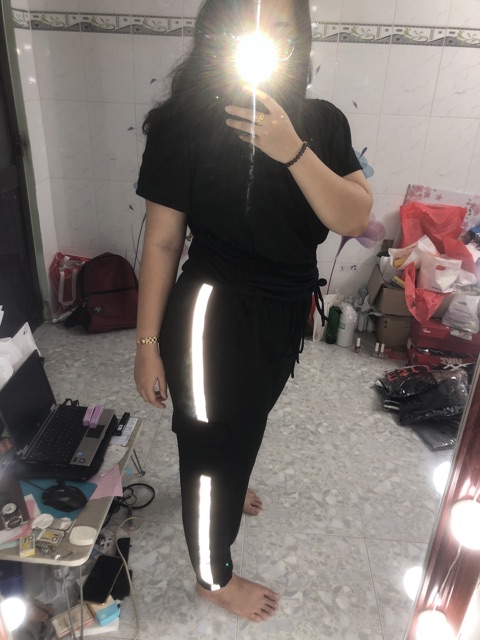 Quần Thể Thao Phản Quang Jogger Bigsize