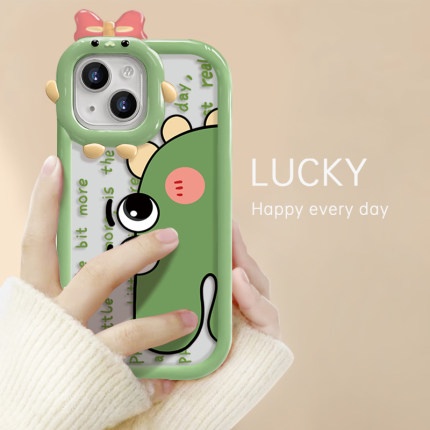 Ốp Lưng Iphone Camera hình Chim Cánh Cụt Đeo Nơ Cá Xấu Xanh 7plus/8plus/x/xs/11/12/13/14/pro/max