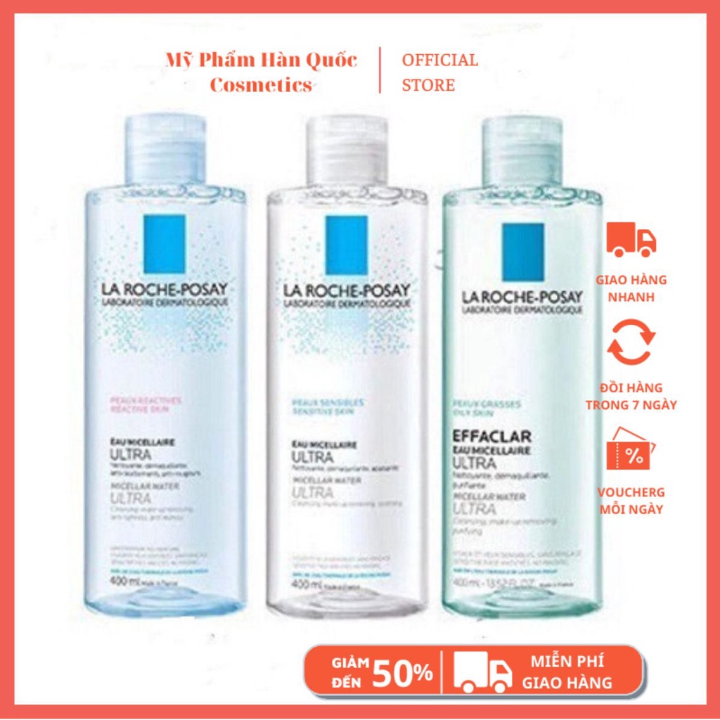 Nước tẩy trang Laroche-Posay Eau Micellar (400ml)