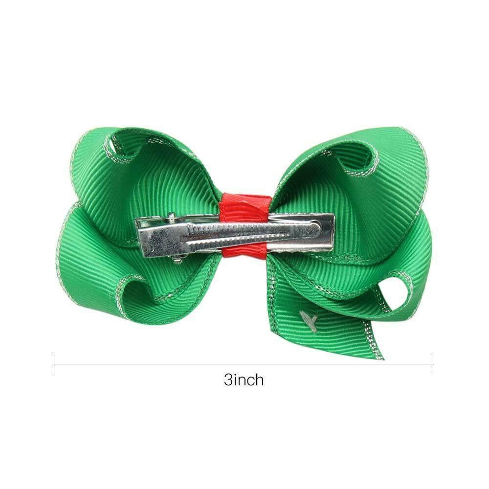 Bộ 3 Kẹp Tóc Bằng Nylon Thiết Kế Dễ Thương Cho Nữ
