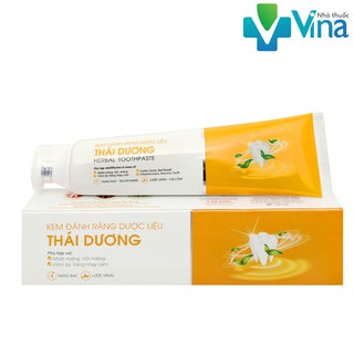 Kem đánh răng dược liệu Thái Dương - Tuýp 100 gr