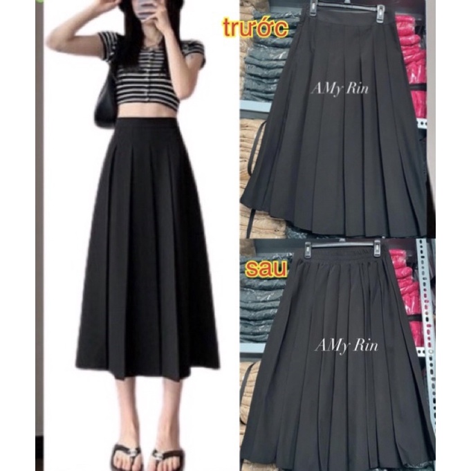 [HÀNG SẴN THỦ ĐỨC- HOẢ TỐC ] chân váy bigsize nữ Chân váy dài bigsize 60-100kg phối lưng thun.EO TRÊN RỐN Ạ! | BigBuy360 - bigbuy360.vn