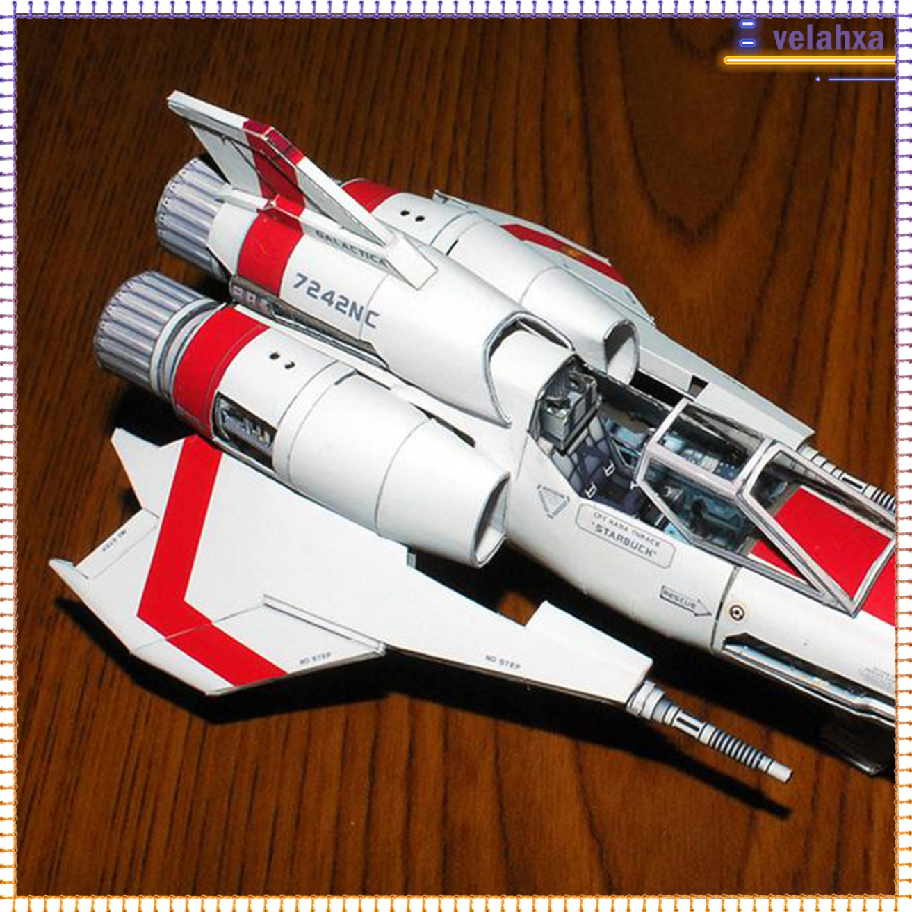 Mô Hình Tàu Chiến Battlestar Galactica Mk2 3d