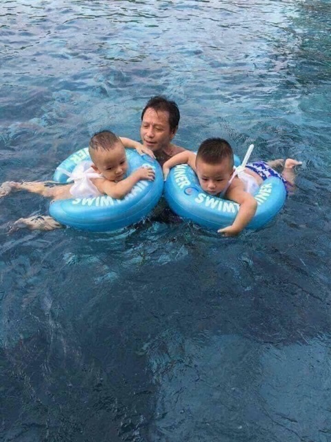 Phao bơi chống lật cho bé tập bơi Swimtrainer (cho bé từ 8 tháng tới 6 tuổi)