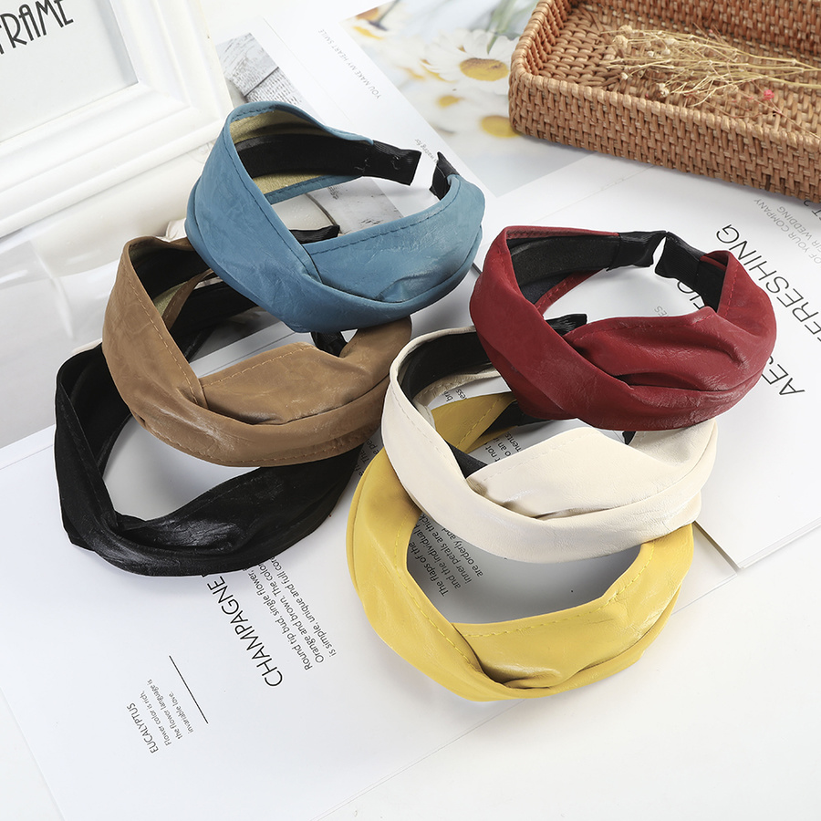 Cài tóc vải quấn chéo thời trang Hàn