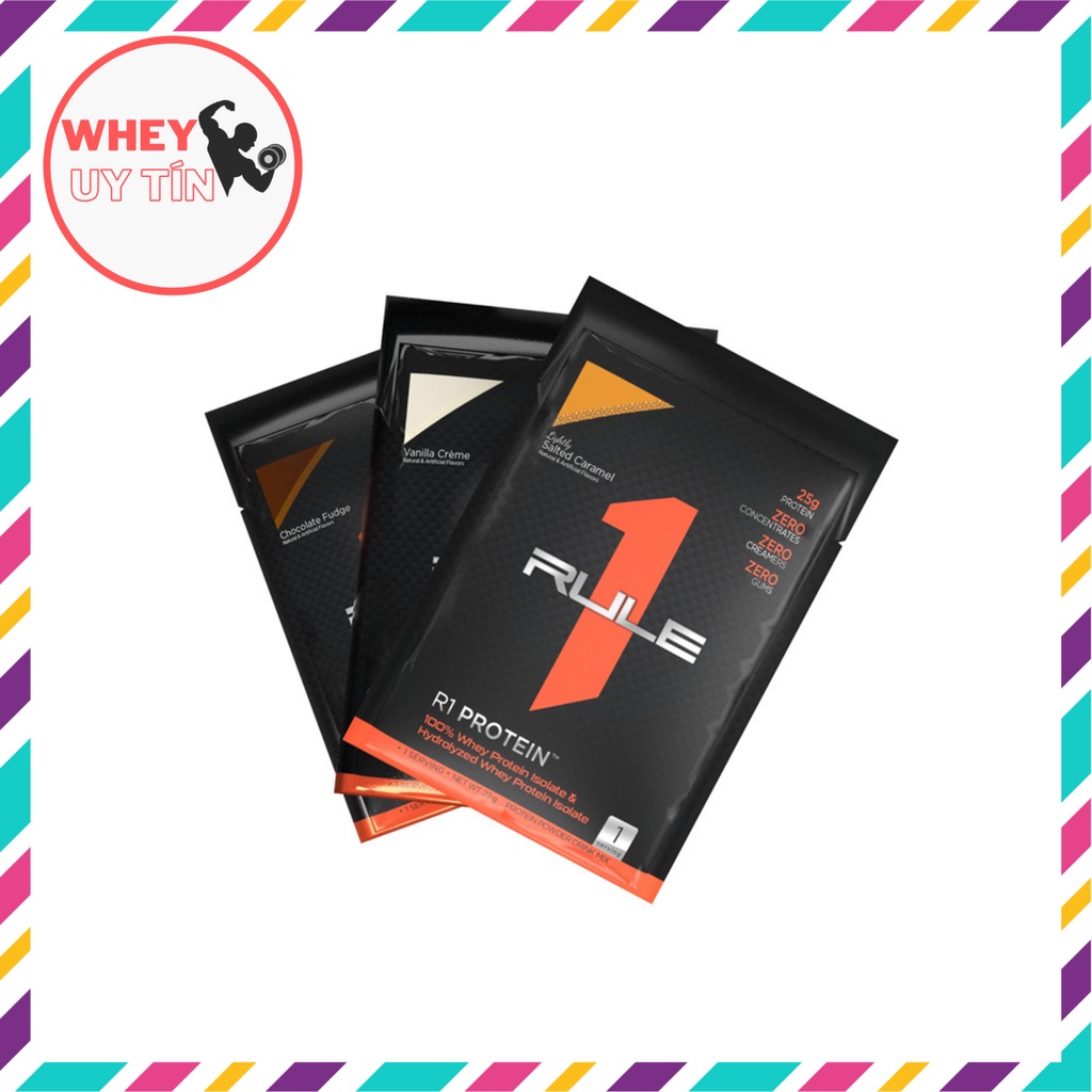 [Gói 1 Lần dùng] Sữa tăng cơ Rule 1 Protein Isolate