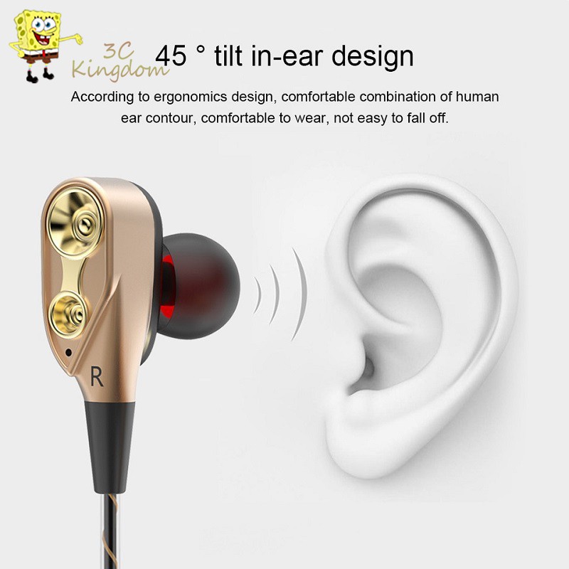 Tai Nghe Nhét Tai Thể Thao Qkz Ck8 Âm Thanh Hifi