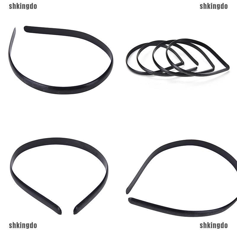 Set 10 Cài Tóc Nhựa Không Răng Thiết Kế Đơn Giản