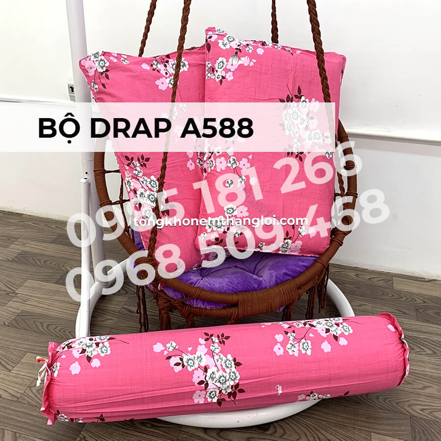 [Ảnh Thật] A588 - Bộ Drap Cotton 4 món Thắng Lợi Chính Hãng