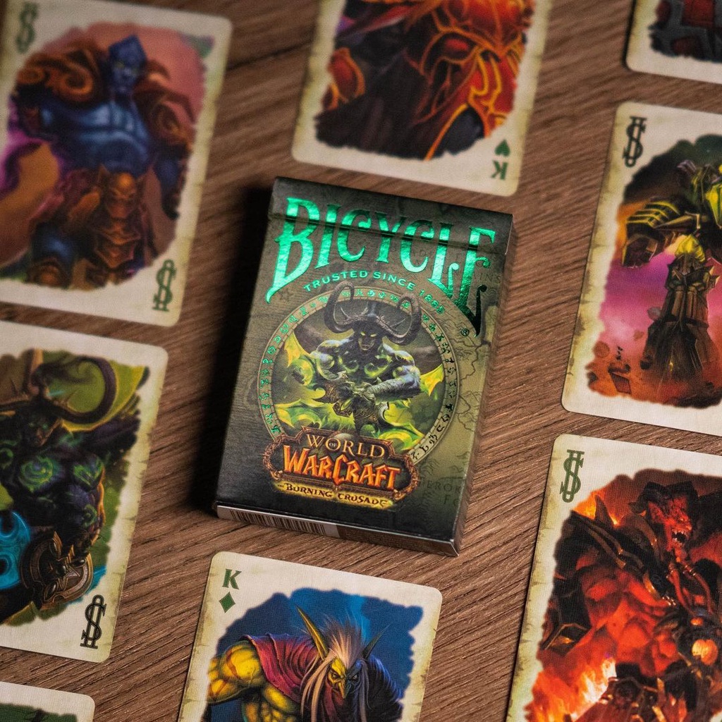 Bài tây Poker Bicycle World of Warcraft Playing Cards