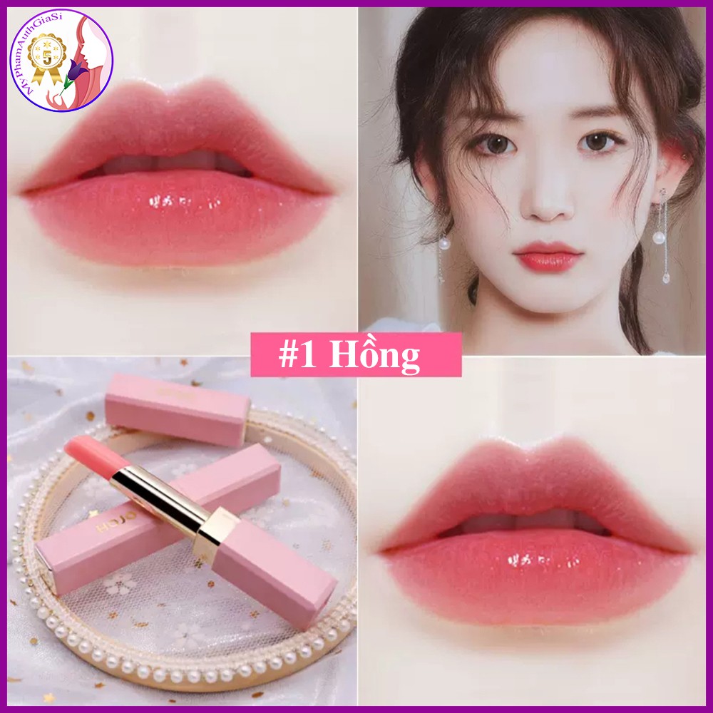 Son dưỡng có màu hojo cherry blossom dưỡng môi mềm mịn