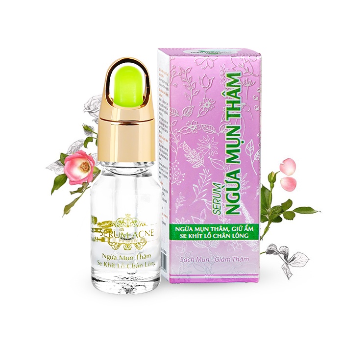 👍Serum ngừa mụn thâm - giữ ẩm - se khít lỗ chân lông Miền Thảo Mộc 10ml👍