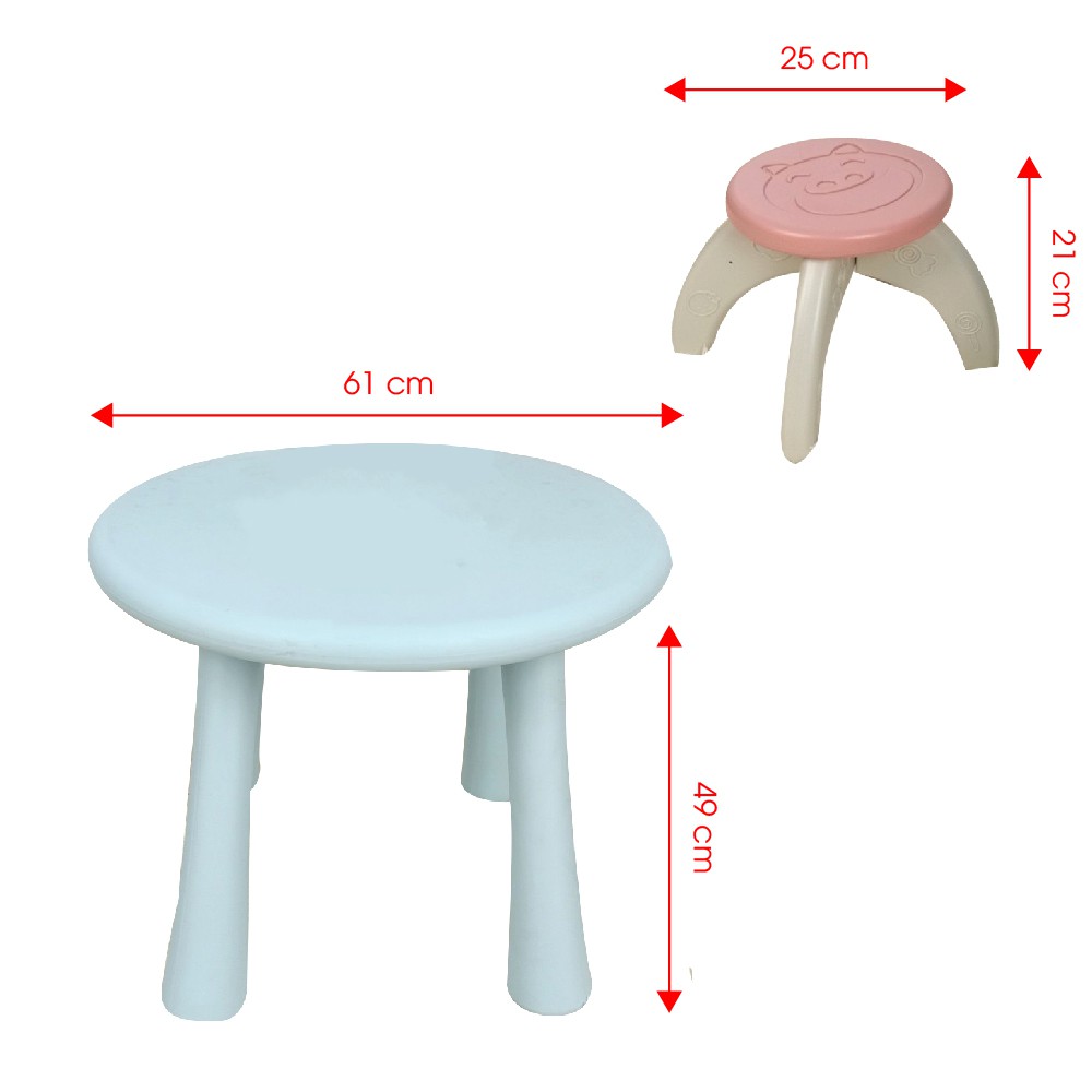 Bộ bàn ghế cho bé ngồi chơi, ngồi tập vẽ Toyshouse - Royalcare - RT01B