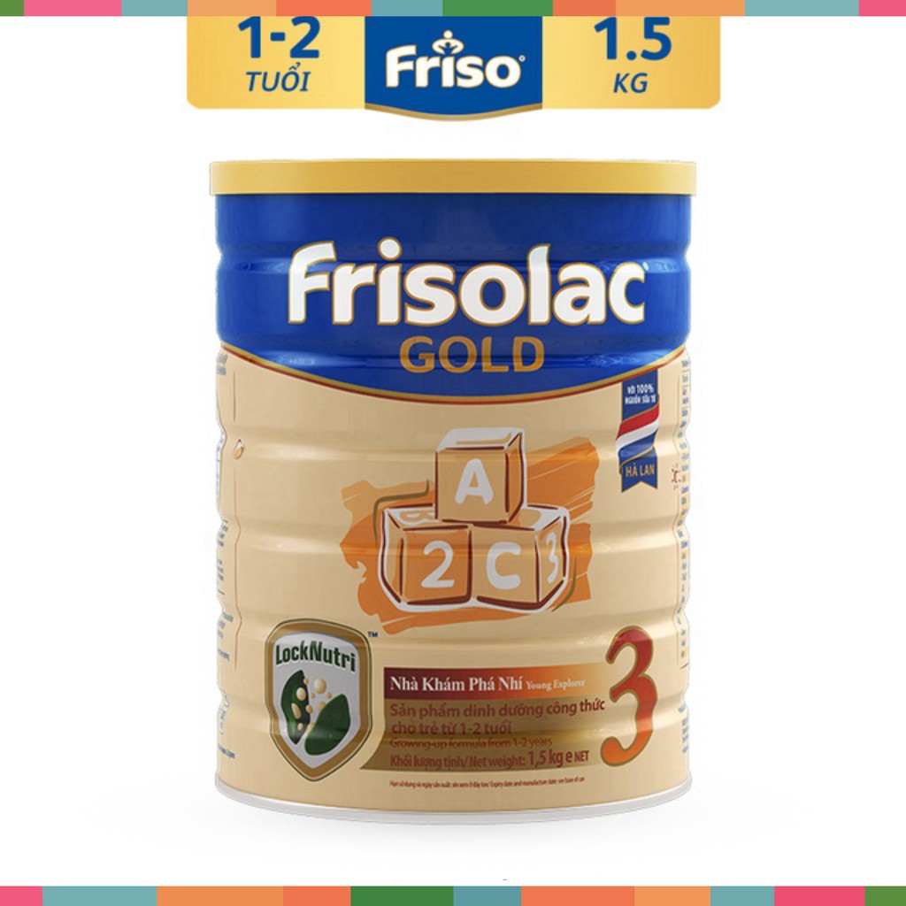 Sữa bột FRISOLAC GOLD 3 1500G _Subaby