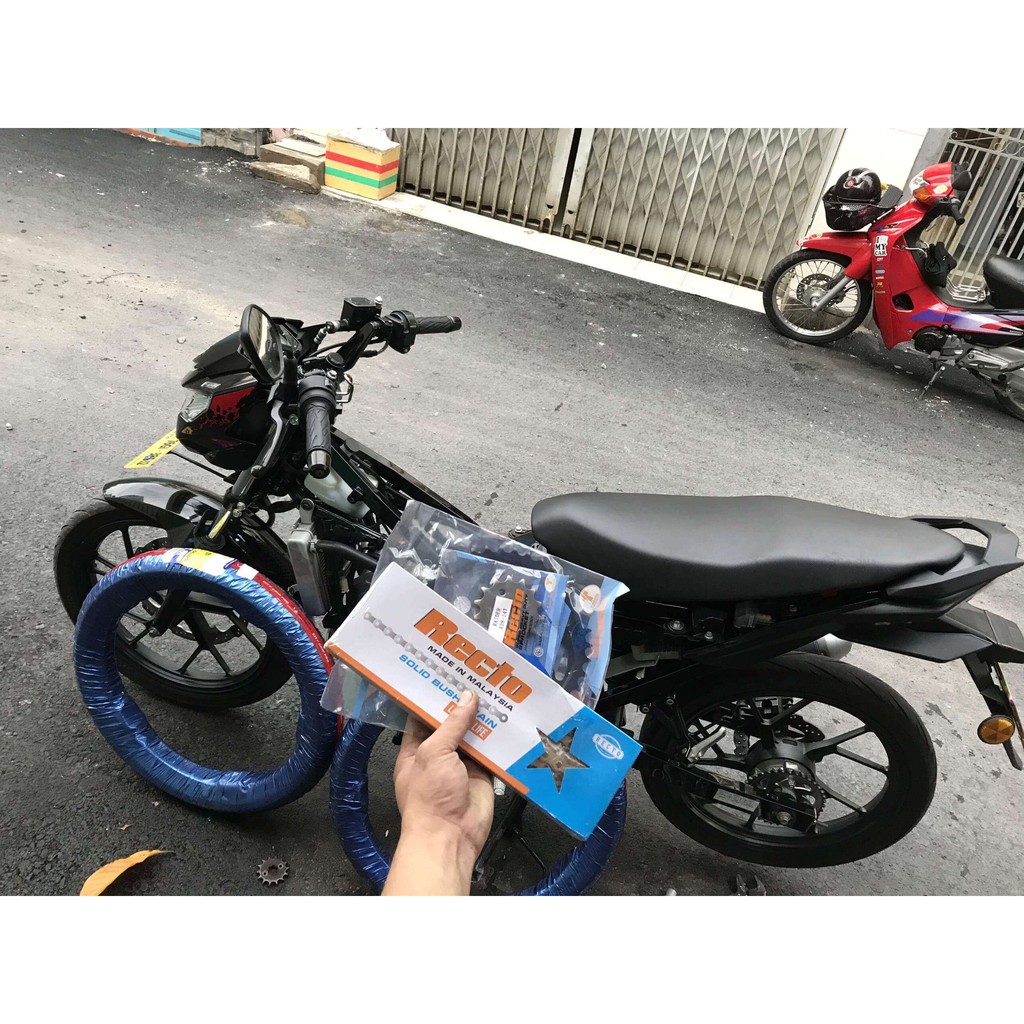 NSD Recto Raider/Satria 15T- Dĩa ( 38T,..., 44T ) - Sên Recto 9li --> Chỉ từ 440k...