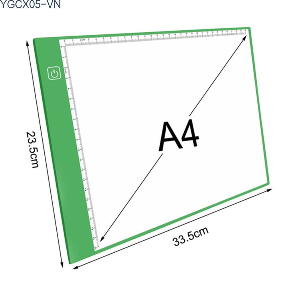 Bảng Vẽ Khổ A4 Siêu Mỏng Có Đèn Led 3 Mức Độ Tiện Dụng | BigBuy360 - bigbuy360.vn