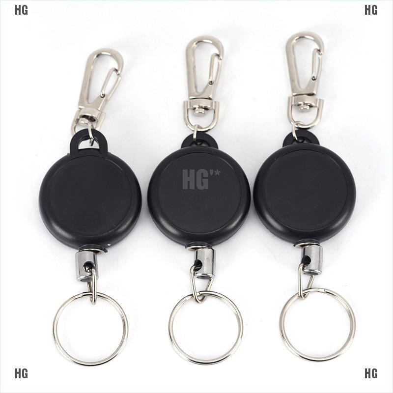Móc Khóa Dây Thép Đựng Thẻ ID